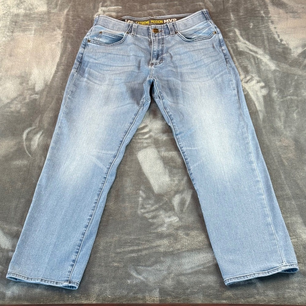 Lee Men's Jeans Extreme Motion MVP 32x30 Athletic Fit Tapered Leg